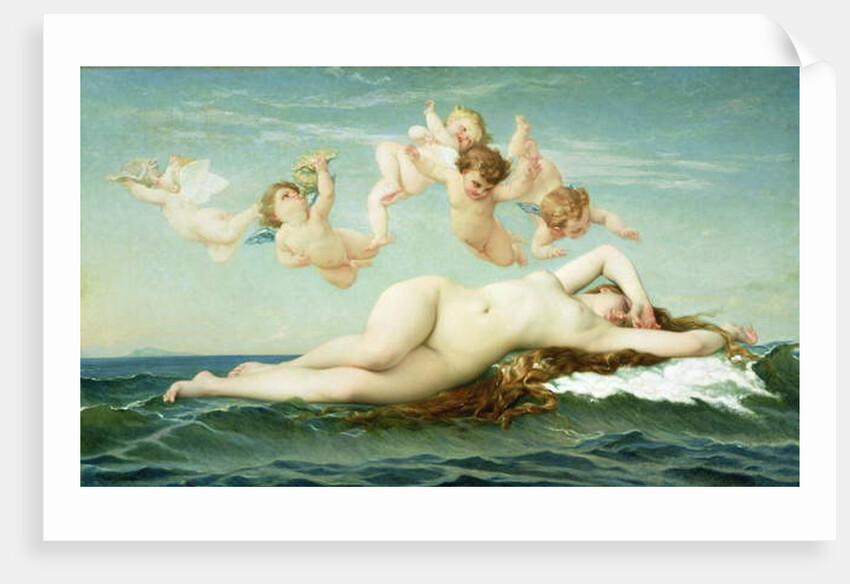 The Birth of Venus, c.1865-69 by Alexandre and Jourdan Adolphe Cabanel