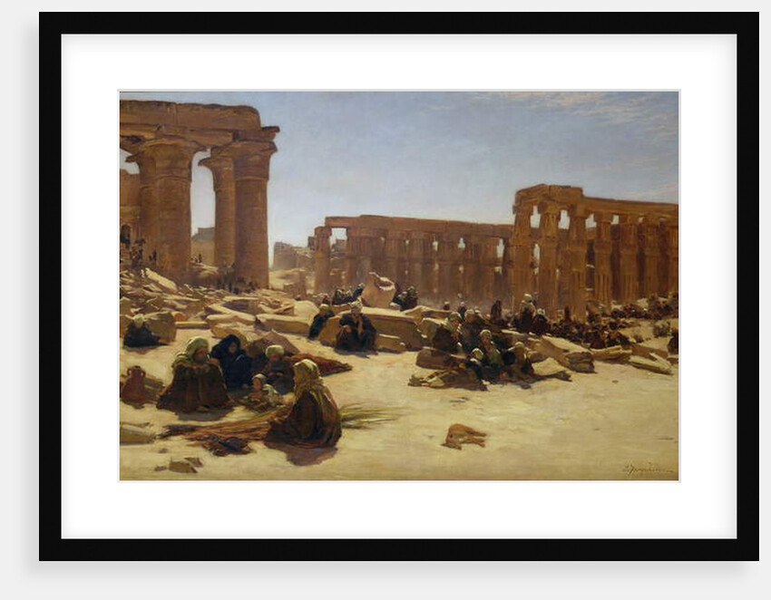 Ruins of the Temple at Luxor, c.1890 by Joseph Farquharson
