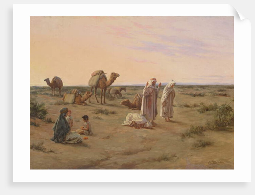 Praying in the Desert by J. Alsina