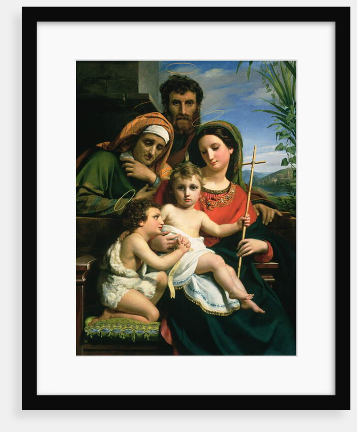 The Holy Family with Saints John the Baptist and Elizabeth, 1823 by Francois Joseph Navez