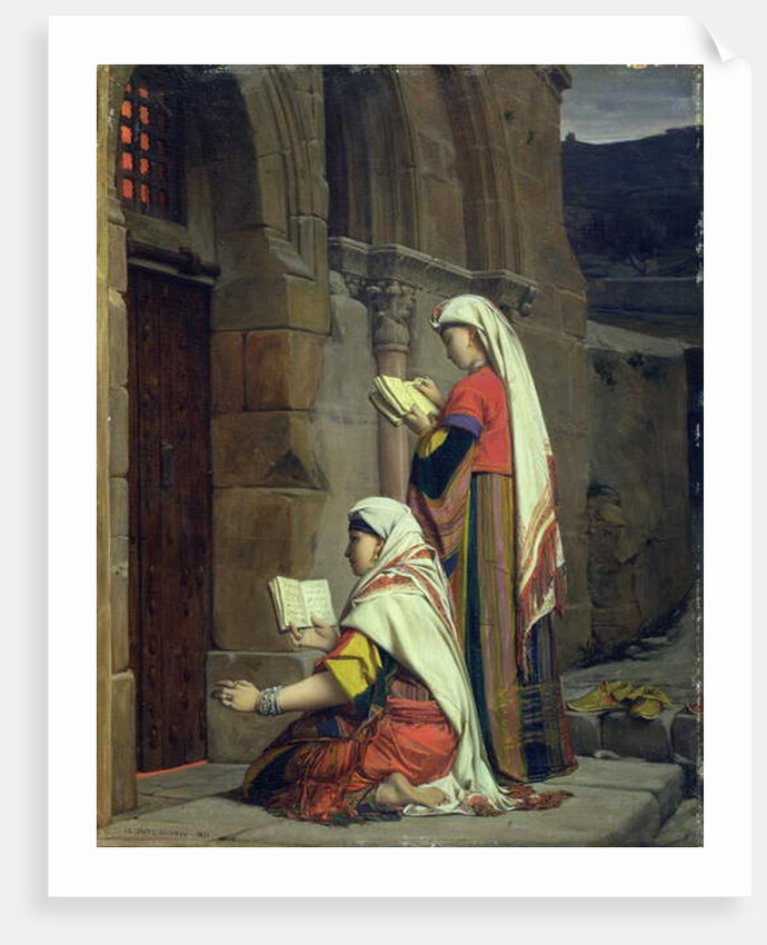 Christian Women at the Tomb of the Virgin, 1871 by Jean Jules Antoine Lecomte du Nouy