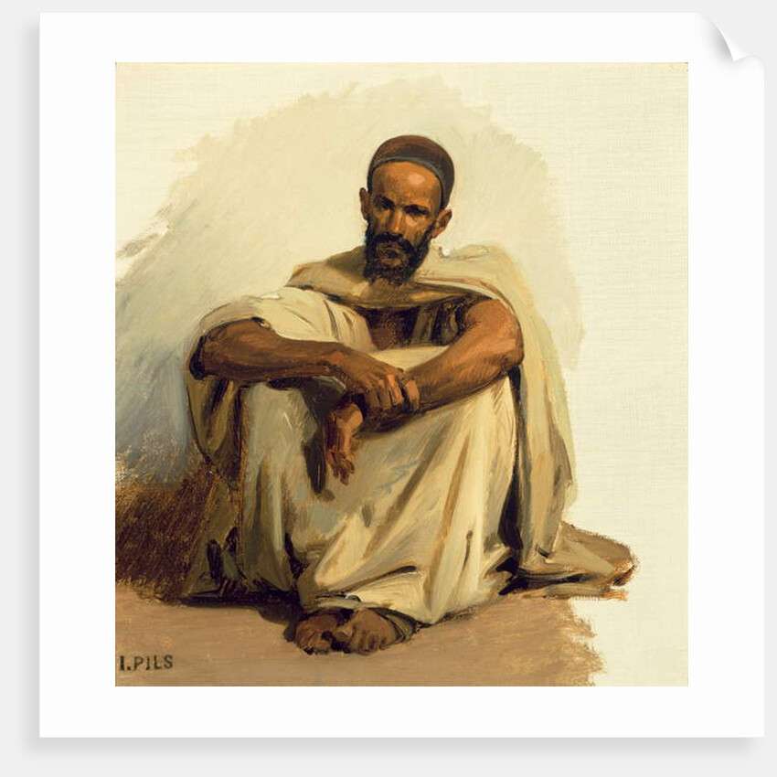 Seated Arab by Isidore Pils