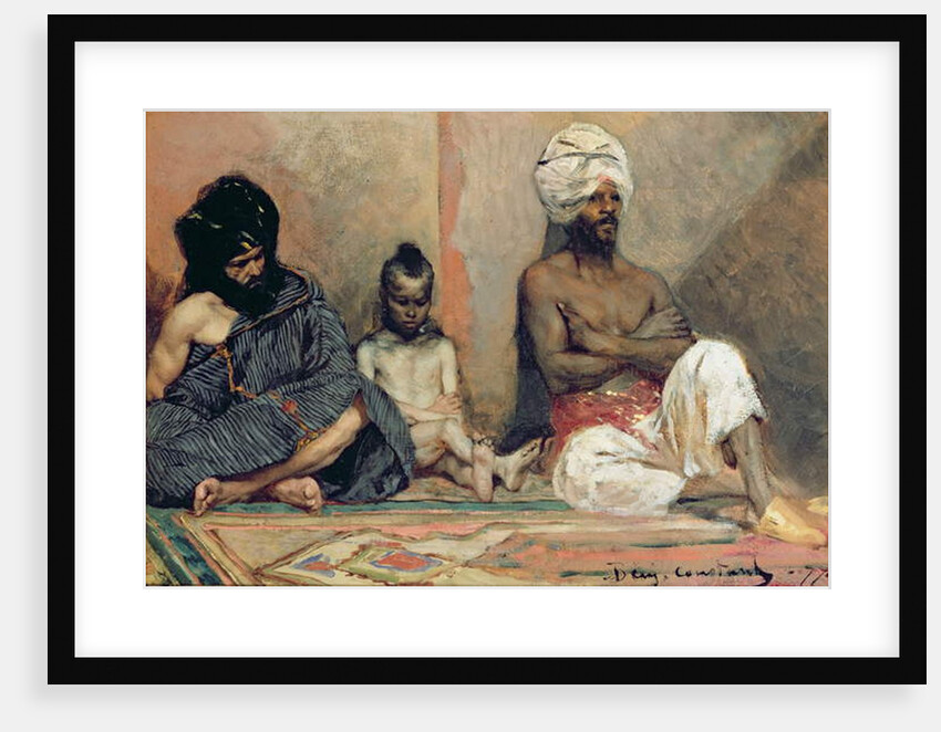 Seated Arabs, 1877 by Benjamin Constant