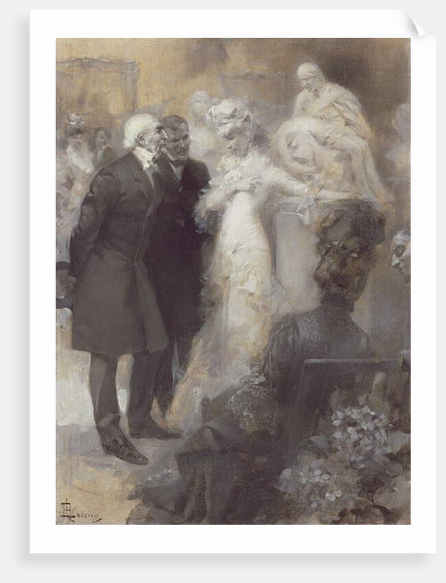 Sarah Bernhardt at the Paris Opera by Rene Lelong