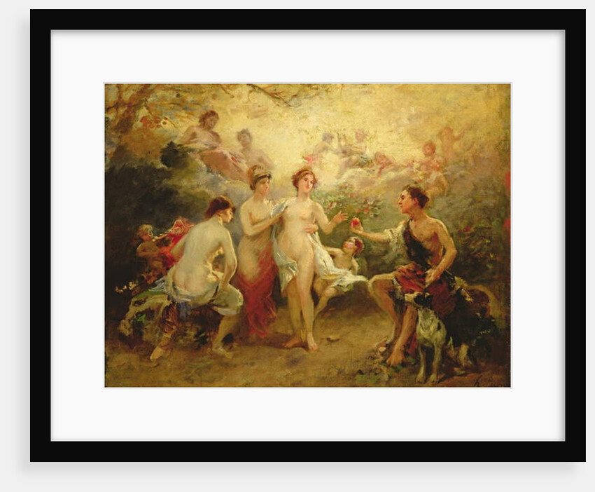 The Judgement of Paris by Henri Pierre Picou