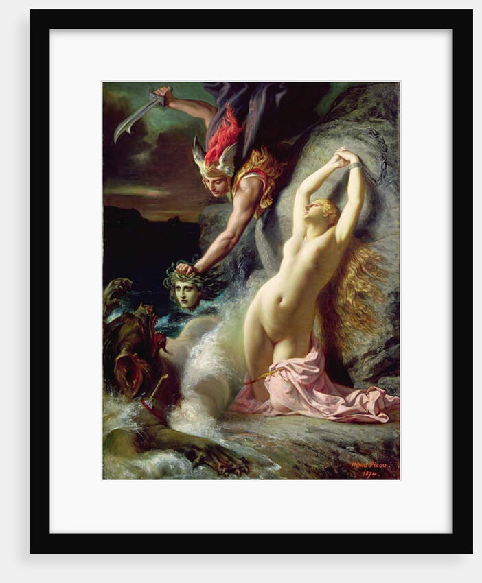 Andromeda Chained to the Rock, 1874 by Henri Pierre Picou