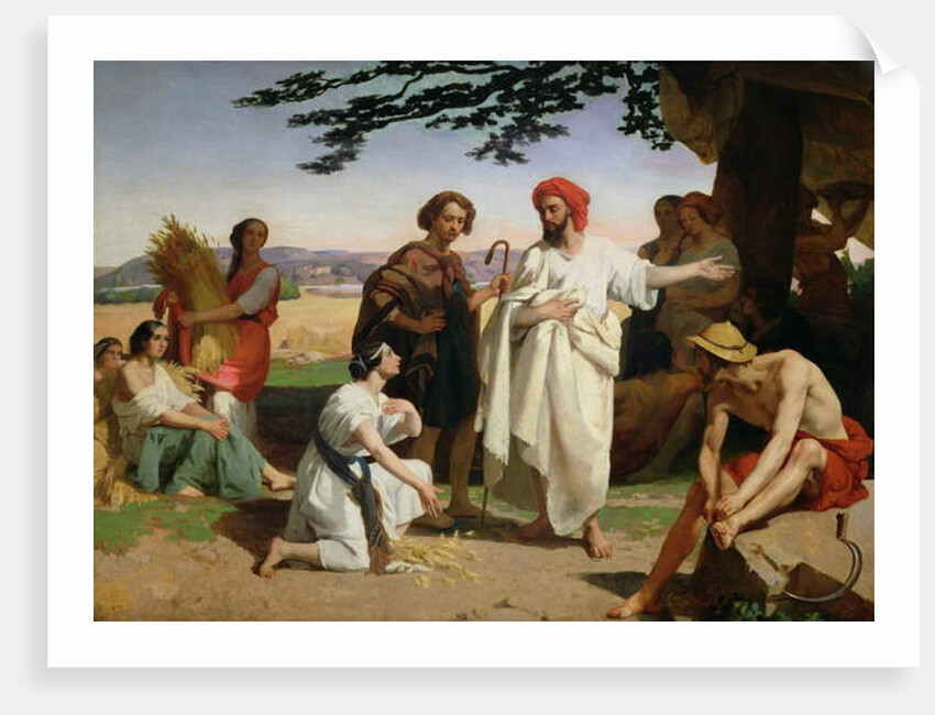 Ruth and Boaz by School French