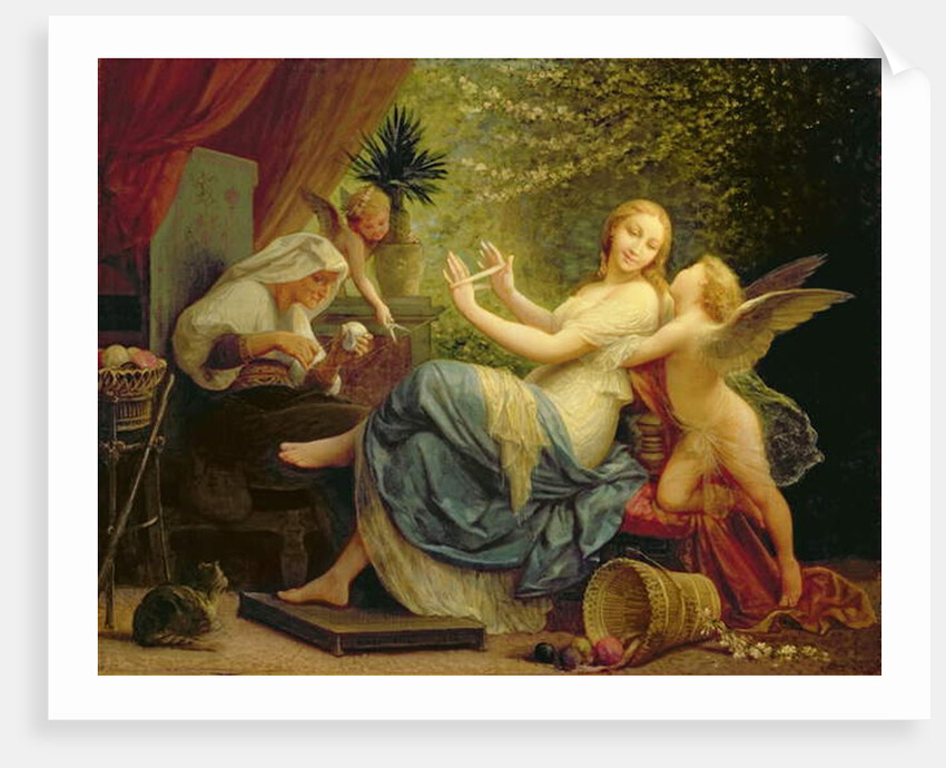 Innocence Seduced by Love, 1886 by Henri Pierre Picou