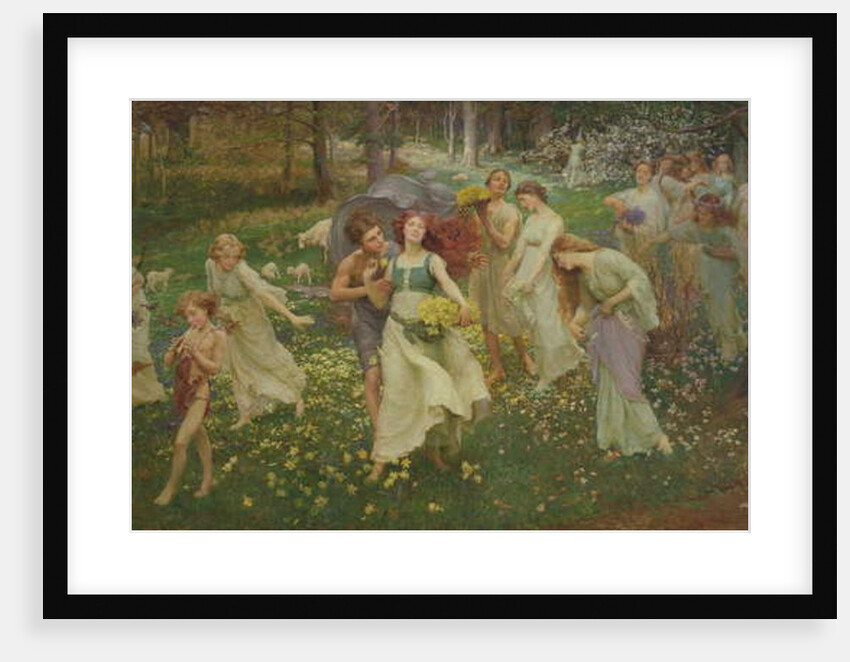 The Progress of Spring, 1905 by Charles Daniel Ward