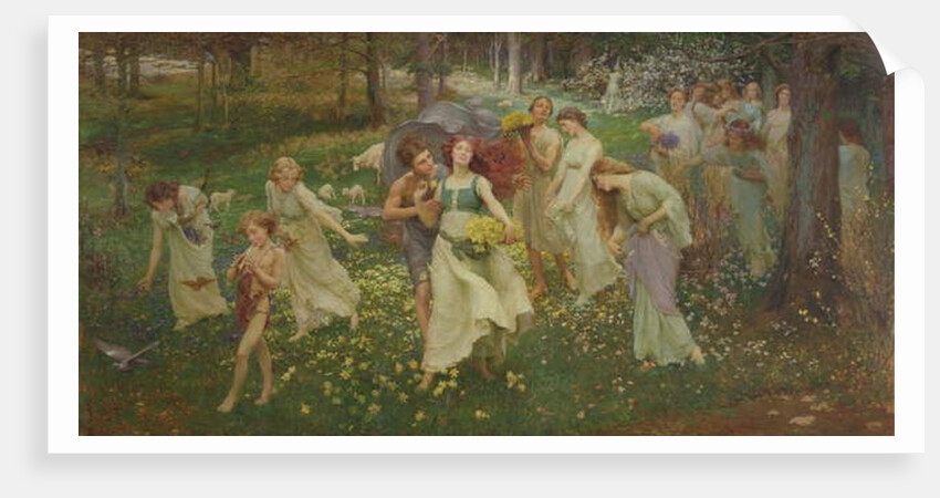 The Progress of Spring, 1905 by Charles Daniel Ward
