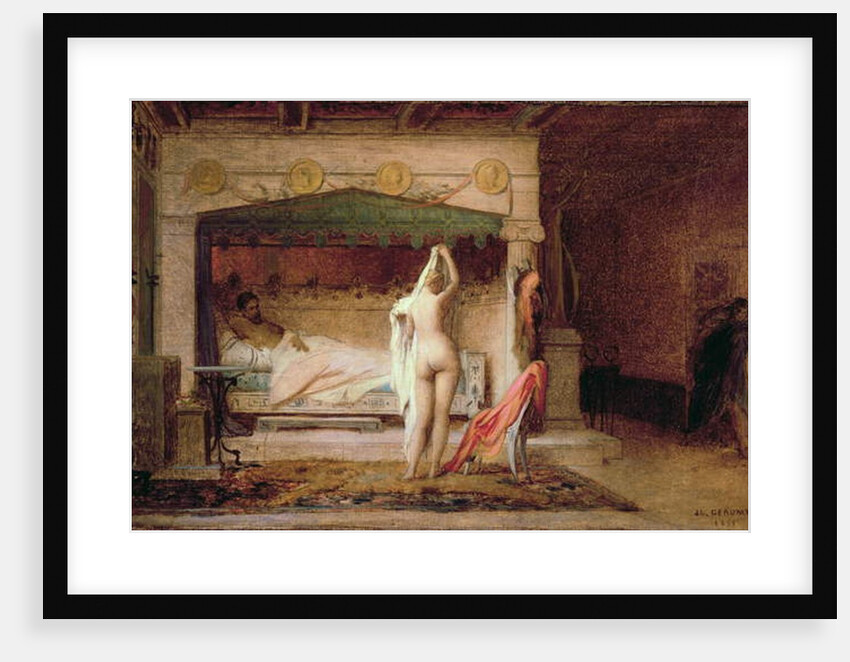 King Candaules of Lydia, 1858 by Jean Leon Gerome
