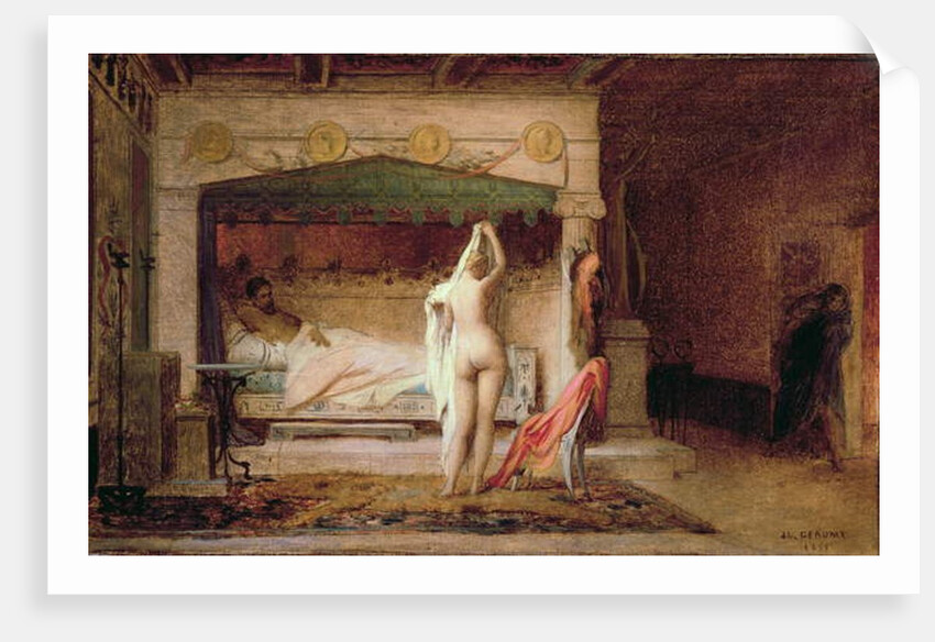 King Candaules of Lydia, 1858 by Jean Leon Gerome