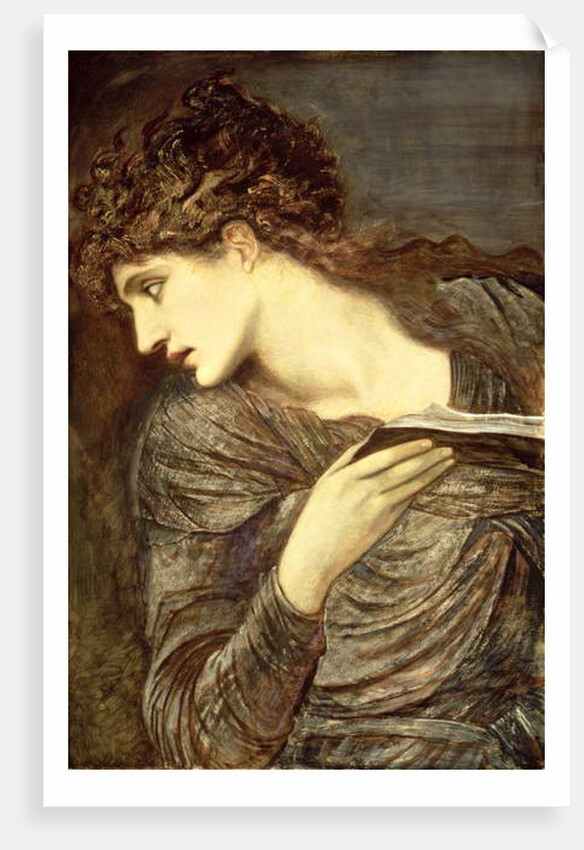 Study for the Head of Nimue in 'The Beguiling of Merlin', c.1873 by Edward Coley Burne-Jones