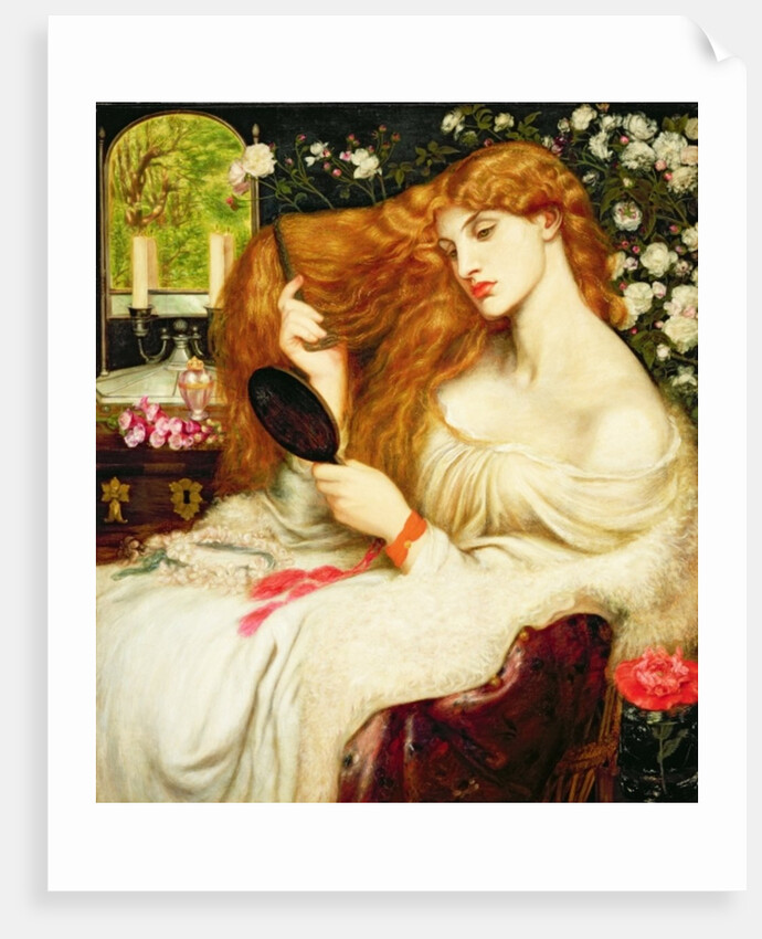 Lady Lilith, 1868 by Dante Gabriel Charles Rossetti