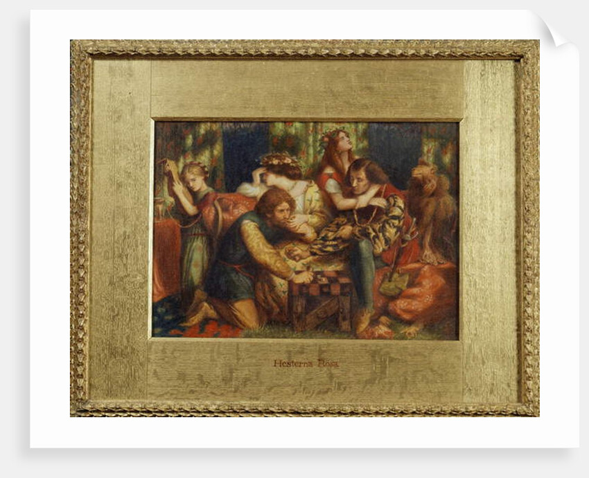 Hesterna Rosa, 1865 by Dante Gabriel Charles Rossetti
