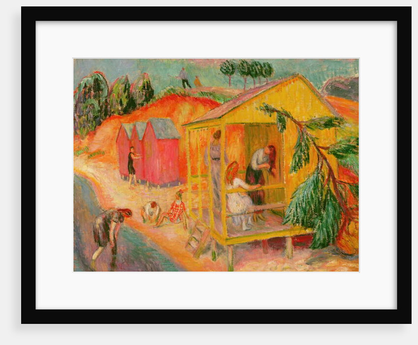 Bath Houses by William James Glackens