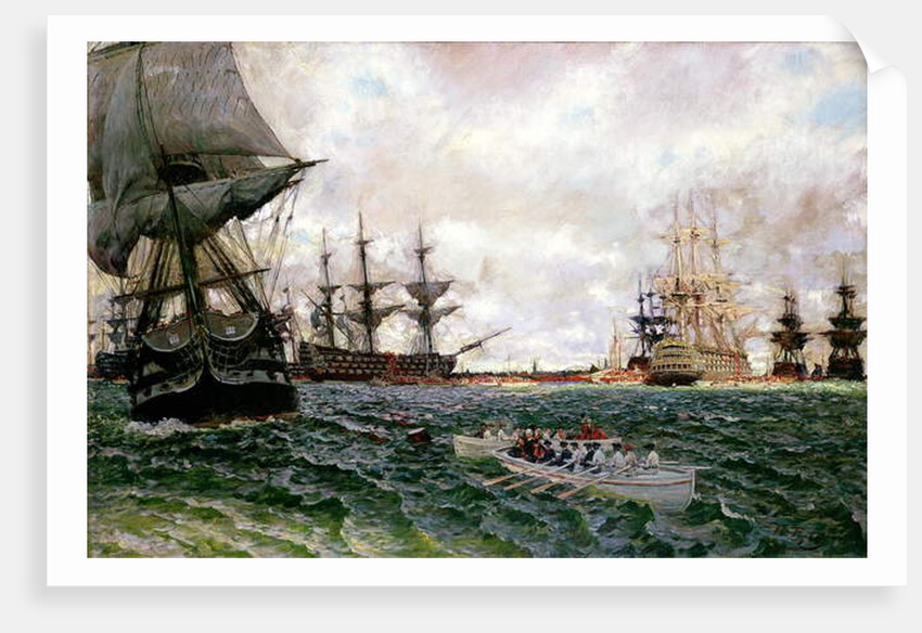 The Evacuation of Charleston by Howard Pyle