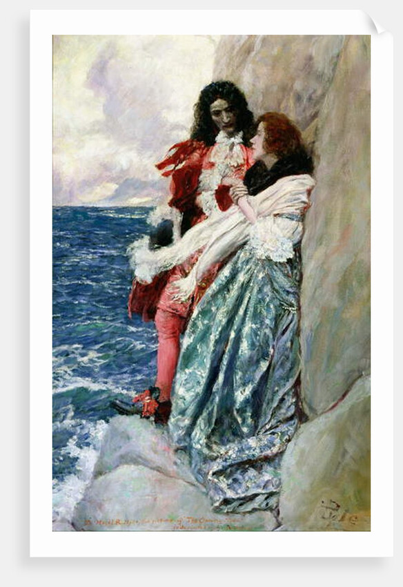 Who are we that Heaven should make of the Old Sea a Fowling Net? by Howard Pyle