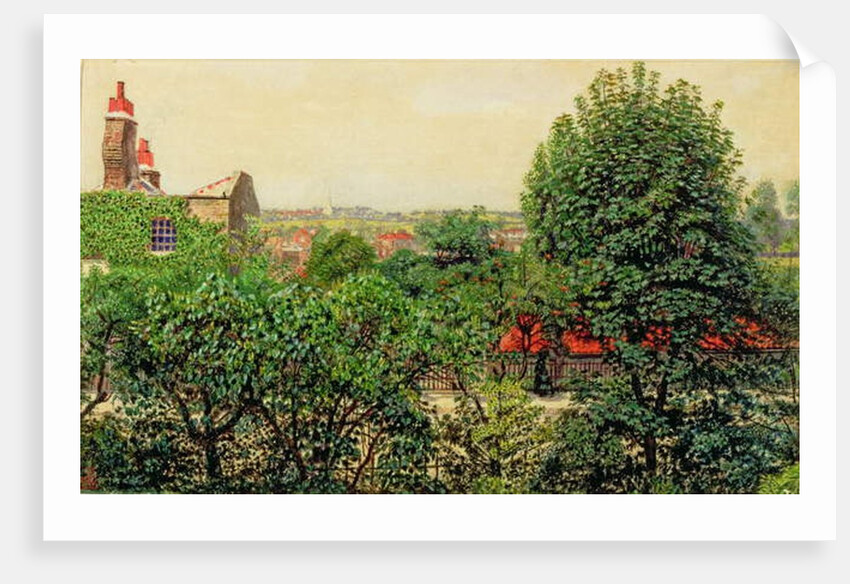 Hampstead - A Sketch from Nature, 1857 by Ford Madox Brown