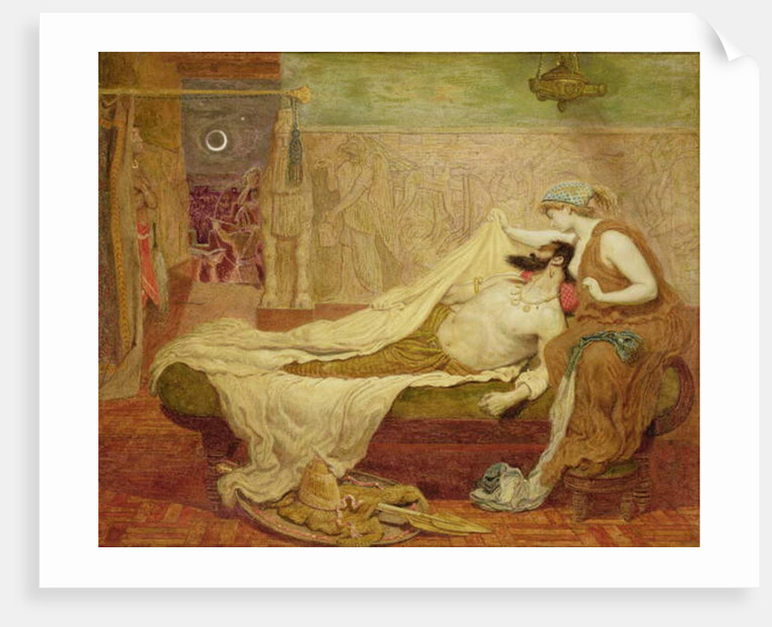 The Dream of Sardanapalus, 1871 by Ford Madox Brown