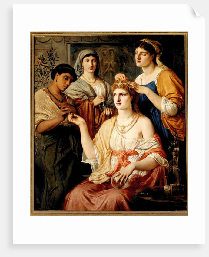 The Toilet of a Roman Lady, 1860 by Simeon Solomon