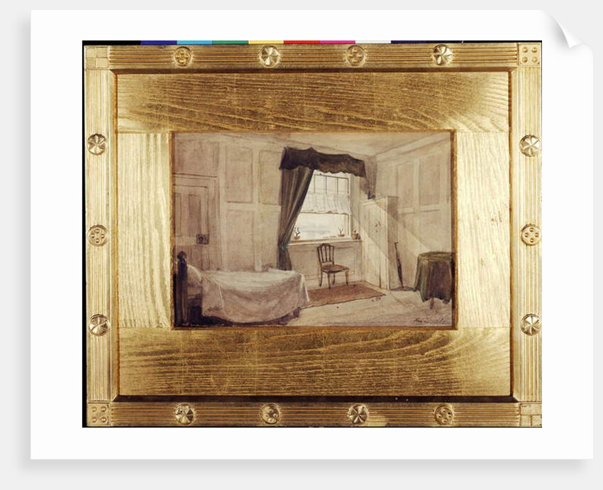 William Blake's Workroom and Deathroom, c1880 by Frederic James Shields