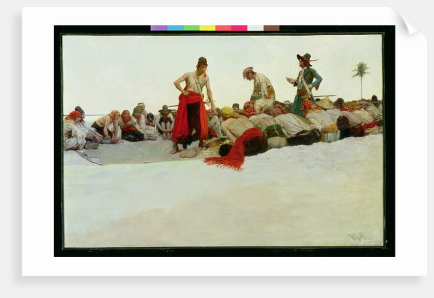 So the Treasure was Divided, 1905 by Howard Pyle