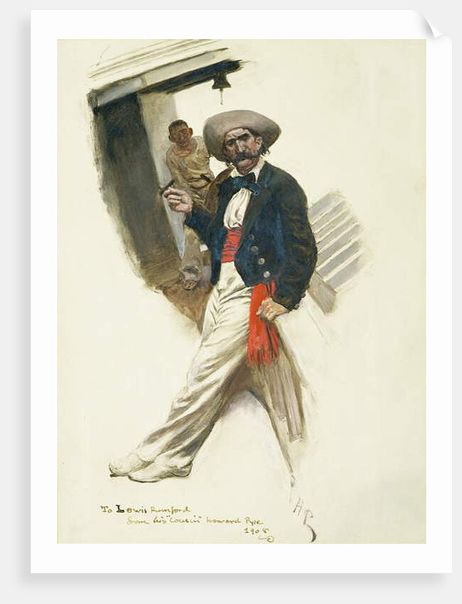 Her Captain was a Cuban by Howard Pyle