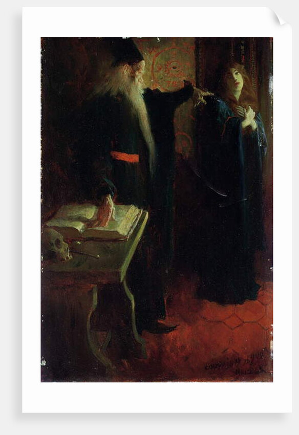 Truth in the Temple by Howard Pyle