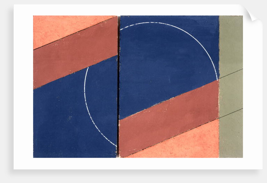Painting - Interrupted Circle, 2000 by George Dannatt