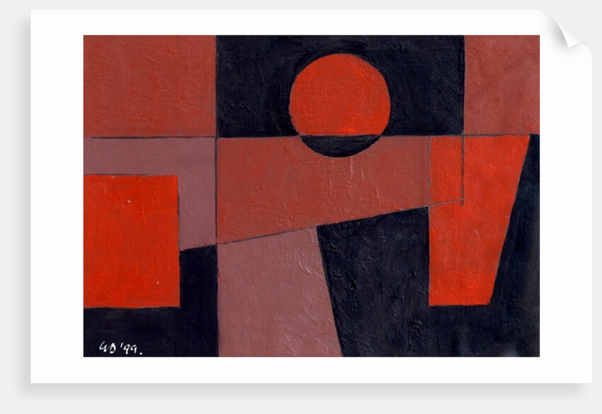 Related Reds with Black, 1999 by George Dannatt