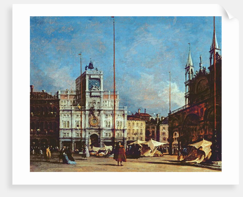 The Clock Tower, Venice, c.1760 by Francesco Guardi