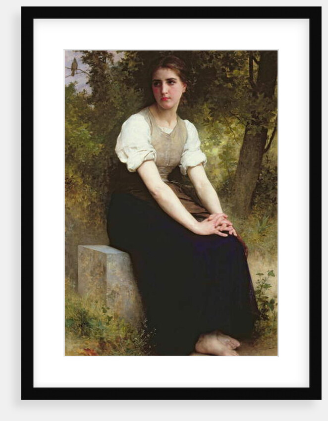 The Song of the Nightingale, c.1895 by William-Adolphe Bouguereau