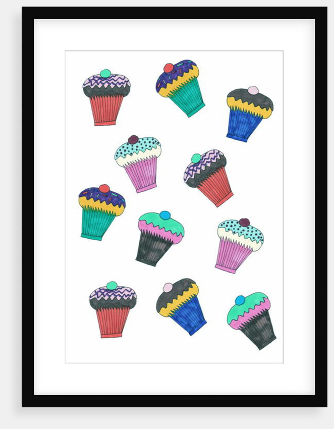 Cupcakes, 2017 by Daisy de Villeneuve