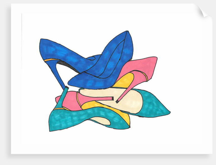 Shoes, 2016 by Daisy de Villeneuve