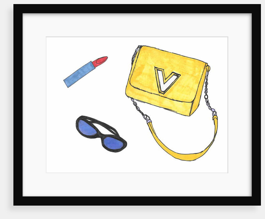 Yellow Bag, 2016 by Daisy de Villeneuve
