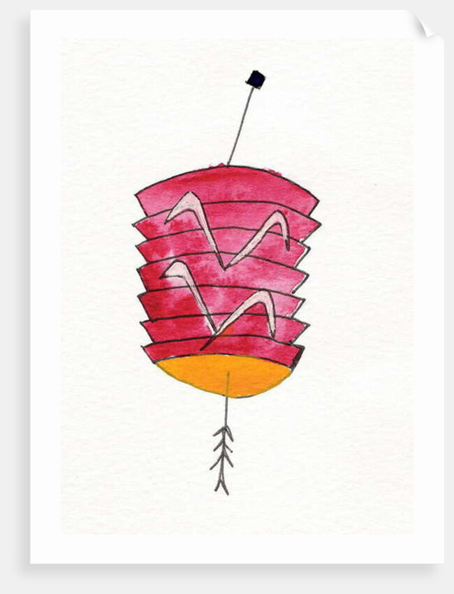 Chinese Lantern, 2107 by Daisy de Villeneuve