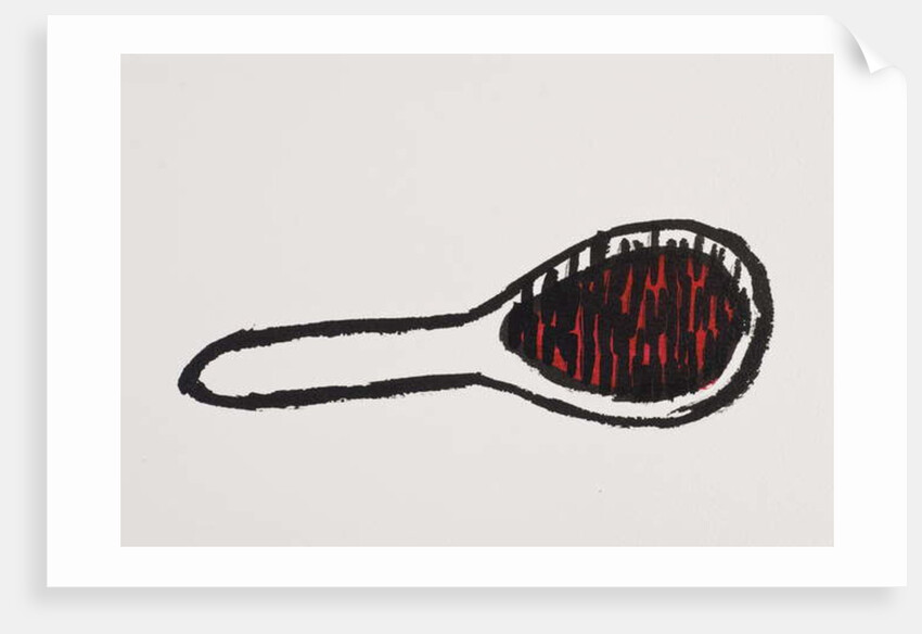 Hair Brush, 2017 by Daisy de Villeneuve