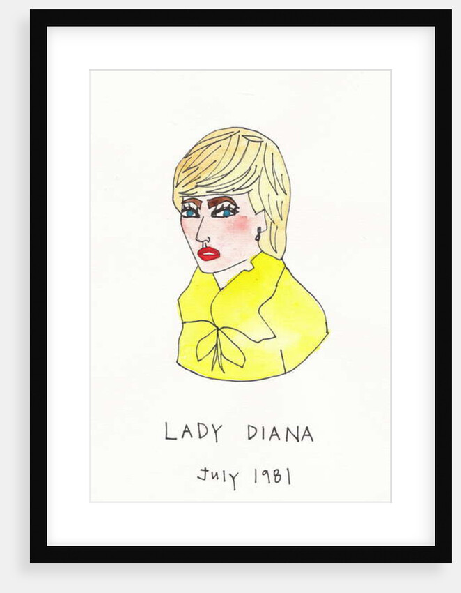 Lady Diana, 2017 by Daisy de Villeneuve