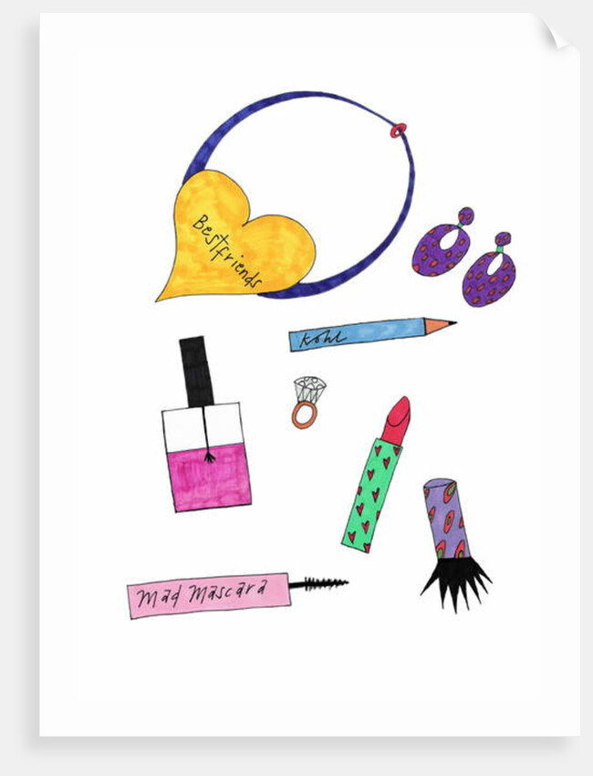 Jewellery & Make-Up, 2017 by Daisy de Villeneuve