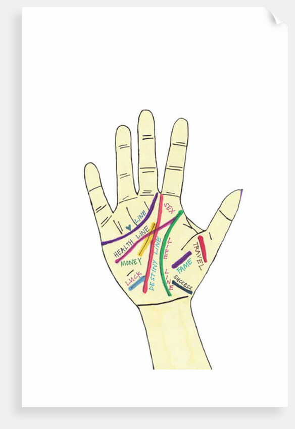 Palm Hand by Daisy de Villeneuve