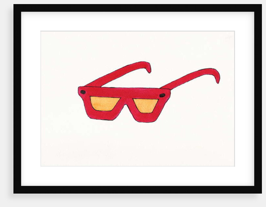 Red Sunglasses by Daisy de Villeneuve