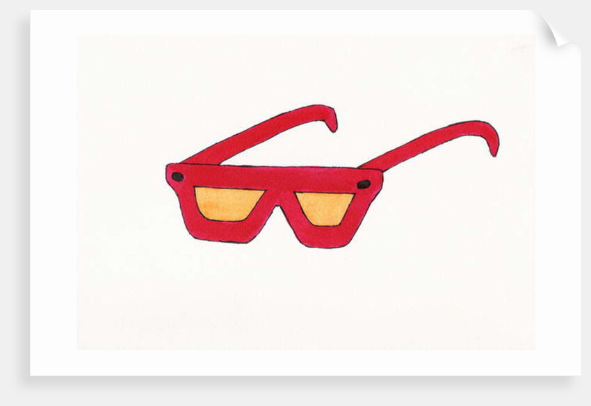 Red Sunglasses by Daisy de Villeneuve