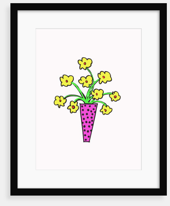 Vase of Flowers by Daisy de Villeneuve