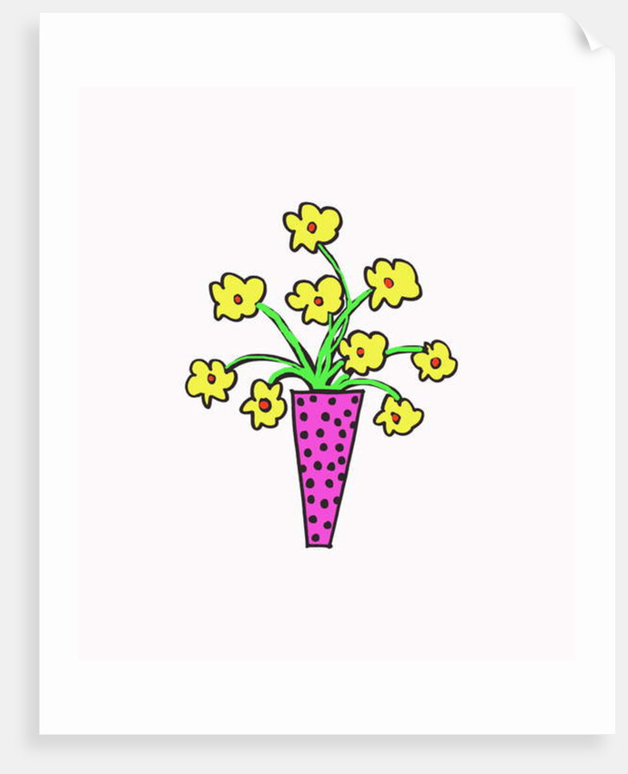 Vase of Flowers by Daisy de Villeneuve