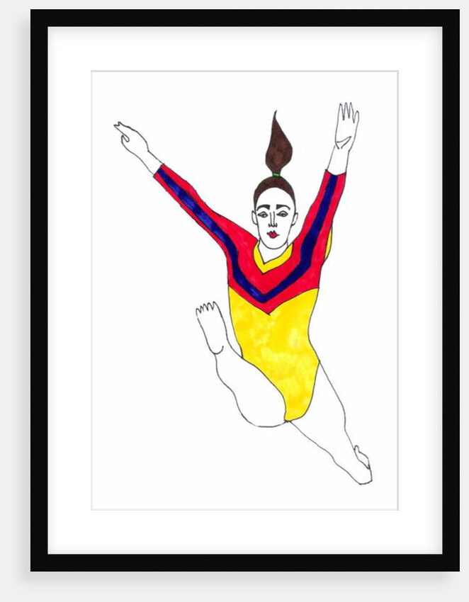 Gymnast by Daisy de Villeneuve