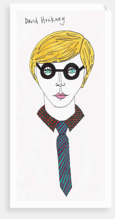 David Hockney by Daisy de Villeneuve