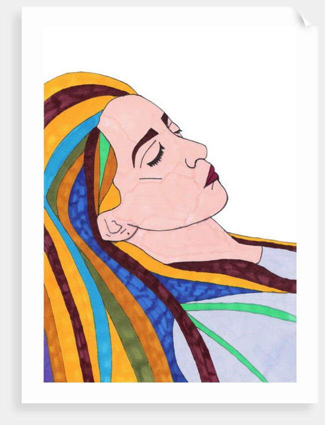 Self Portrait by Daisy de Villeneuve