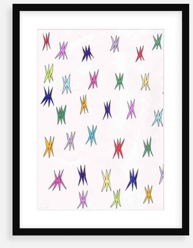 Coloured Stars by Daisy de Villeneuve