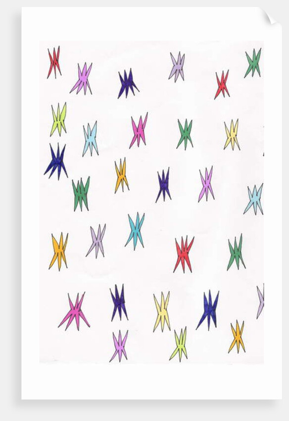 Coloured Stars by Daisy de Villeneuve